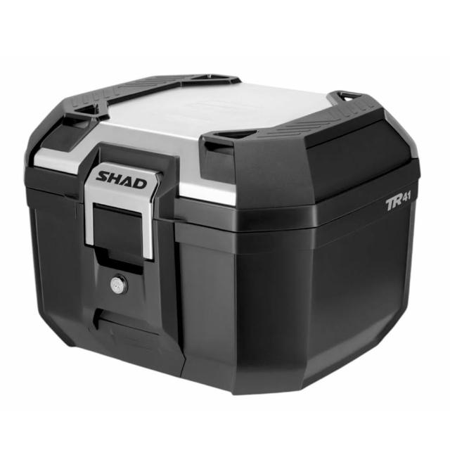 【SHAD】機車用 可攜式-快拆行旅箱-TR41 鋁飾蓋款(原廠公司貨 TR41-33x47x41cm)