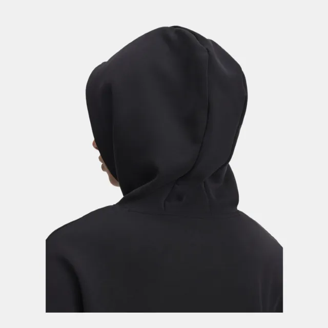 【UNDER ARMOUR】UA 女 Meridian Lounge 長袖帽T_6004004-005(黑色)