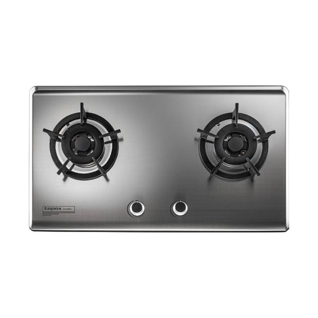 【莊頭北】二口保潔不鏽鋼檯面爐( TG-8503S 原廠保固基本安裝)