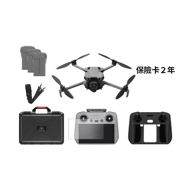 【DJI】Mini 5 Pro 帶屏組暢飛套裝+保險卡２年+DJA鋼化貼+RC2遙控器保護套+SP850肩帶+氣密箱+256G(公司貨)