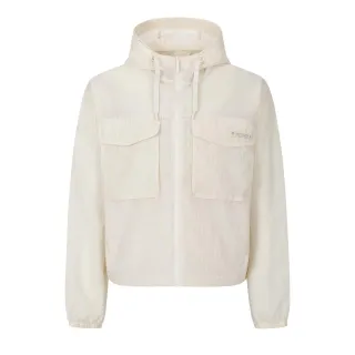 【Discovery Expedition】Freshvent 女版 口袋短版防風外套 機能外套 (DWWJ94063-IVN)