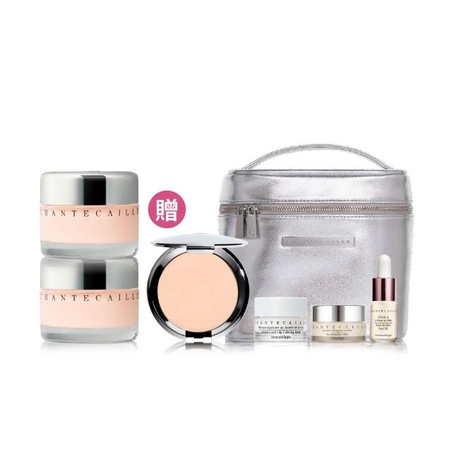 【CHANTECAILLE 香緹卡】未來底妝光采組(未來肌膚粉底2入贈粉餅)