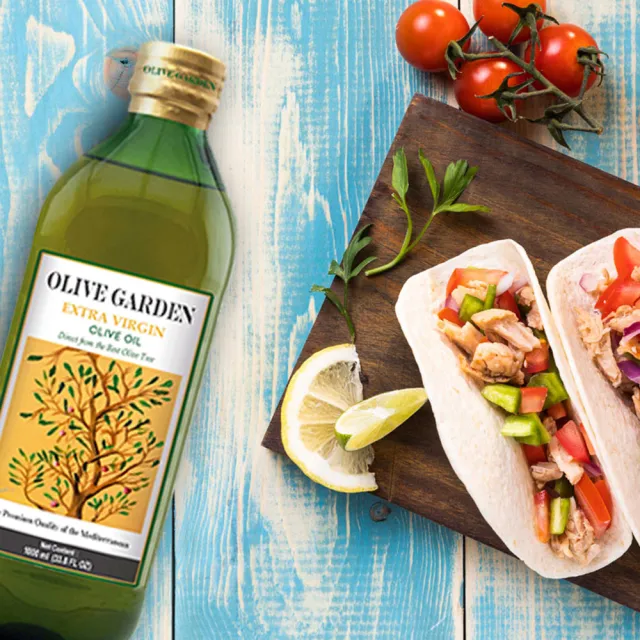 即期品OLIVE GARDEN 橄欖莊園 歐洲特級冷壓初榨橄欖油 1000ml(可生飲/酸價0.25%)