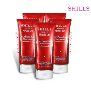 【SHILLS 舒兒絲】紅魔纖小腰曲線呼拉霜/乳霜5入組(專攻腹腰臀/緊實)