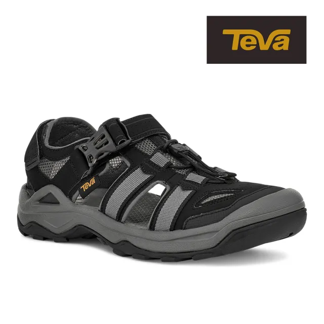 【TEVA】護趾涼鞋 男鞋 戶外涼鞋 水陸鞋 雨鞋 水鞋 Omnium 2 黑色 TV1019180BLK