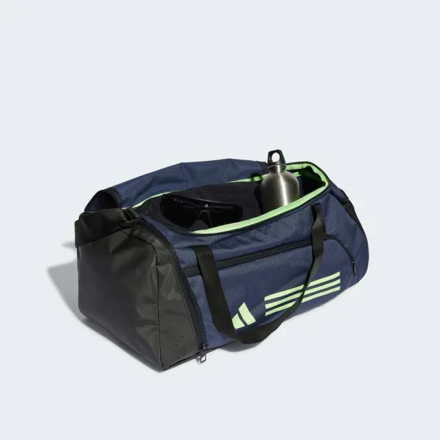 【adidas 愛迪達】Tr Duffle S 側背包 肩背 斜背 深藍 小型旅行包 獨立鞋袋(IR9821)