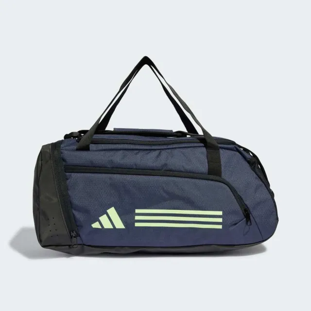 【adidas 愛迪達】Tr Duffle S 側背包 肩背 斜背 深藍 小型旅行包 獨立鞋袋(IR9821)