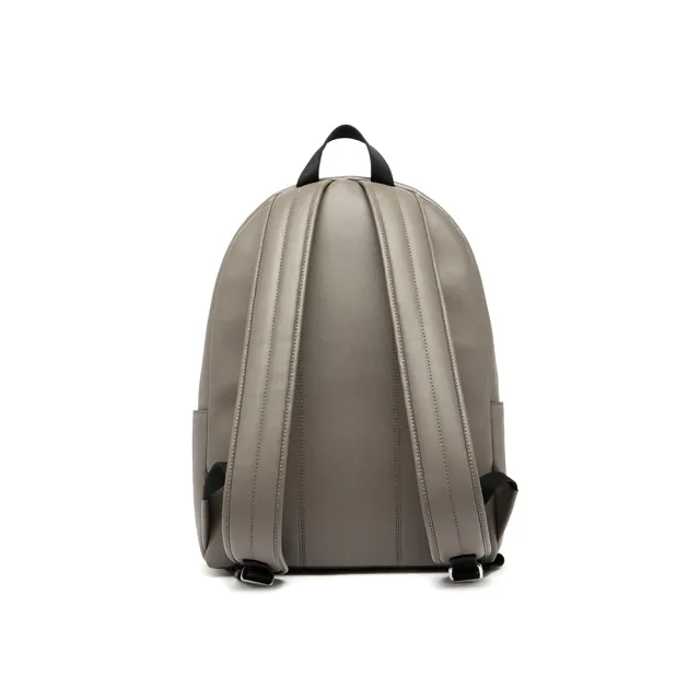 【BALLY】本季精選 BALLY PARTON.O 素面灰真皮輕巧登機後背包