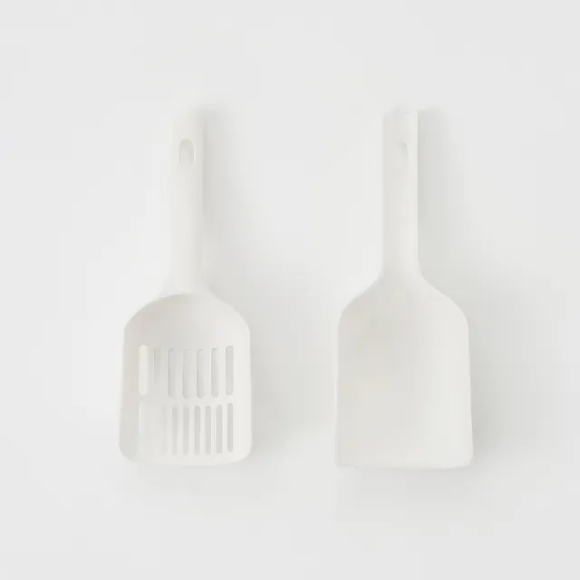 【MUJI 無印良品】限定/貓砂鏟 約W12xD31xH8cm
