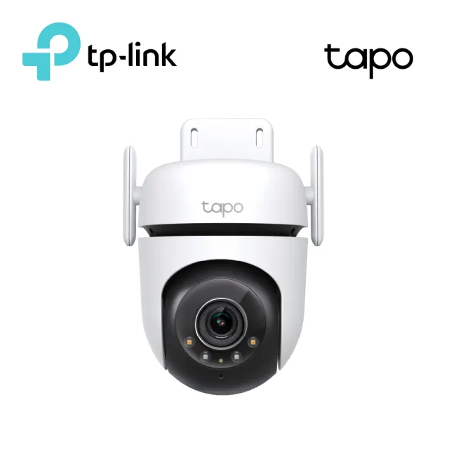 【TP-Link】Tapo C520WS 真2K 400萬畫素AI旋轉戶外無線網路攝影機 IP CAM(全彩夜視/IP66防水) Wi-Fi監視器