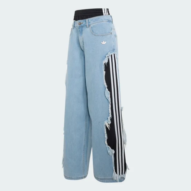 【adidas 愛迪達】ADILENIUM 5.0 丹寧長褲 女 - Originals KY5192