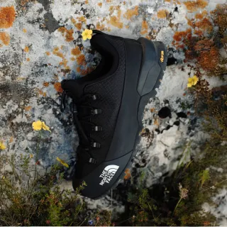 【The North Face】北面男款黑色抓地耐磨休閒靴｜817BKX7