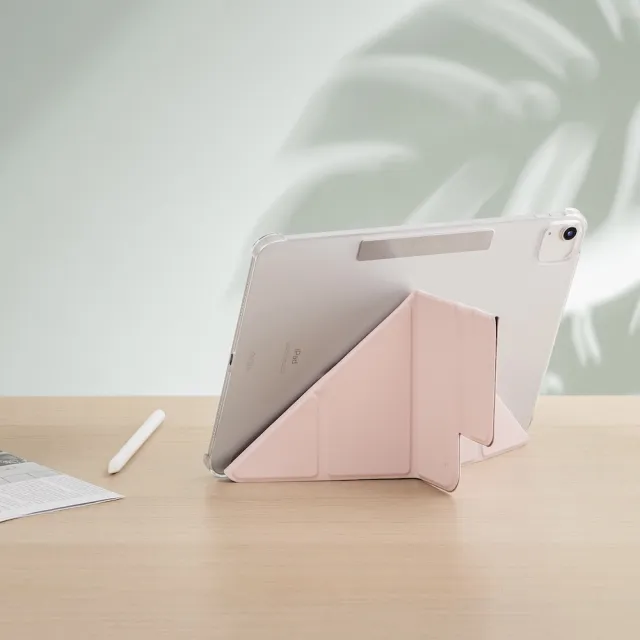 【SwitchEasy】2026 iPad Air 11吋 Origami Nude 多角度透明保護殼(通用2025-24 iPad Air 11吋)
