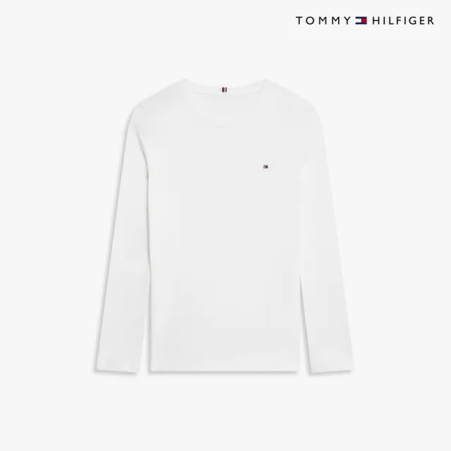 【TOMMY HILFIGER】官方旗艦館基本款圓領 T 恤_裸色