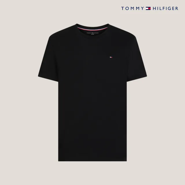 【TOMMY HILFIGER】官方旗艦館 永續楠塔基特島短袖 T 恤_黑色