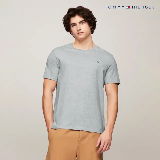 【TOMMY HILFIGER】官方旗艦館 永續楠塔基特島短袖 T 恤_灰色