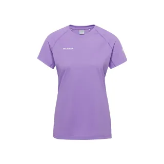 【Mammut 長毛象】Ducan FL T-Shirt AF Women 抗菌短袖排汗衣 薰衣草紫 女款 #1017-07390