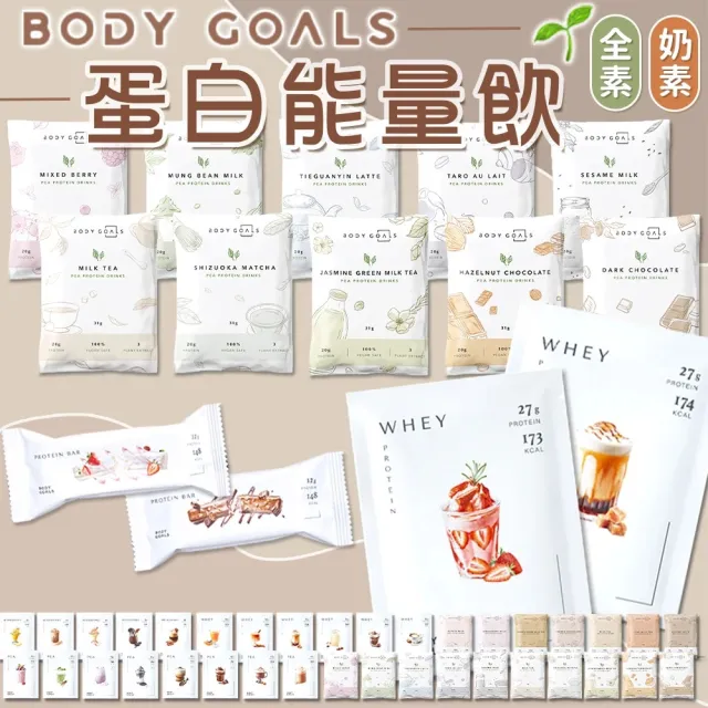 【Body Goals】BODY GOALS 乳清蛋白 豌豆蛋白飲 蛋白飲(BODY GOALS 乳清蛋白 豌豆蛋白飲 乳清 高蛋白)