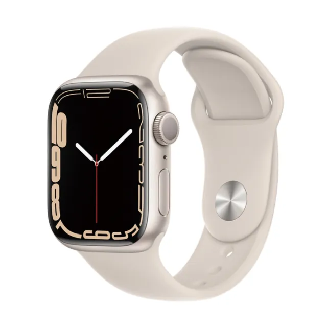 【Apple】A級福利品 Watch Series 7 LTE 45mm 鋁金屬 智慧型手錶(贈市值1480配件禮)
