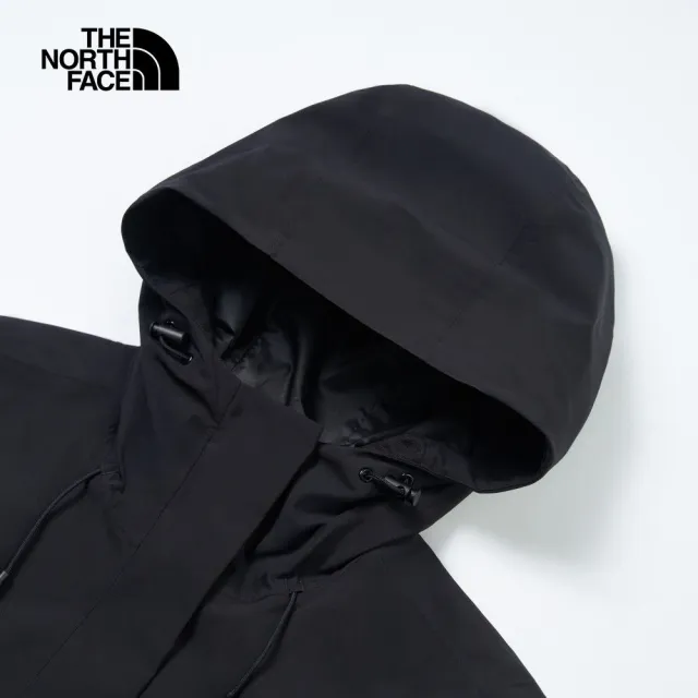 【The North Face】TNF 休閒 運動 DWR防潑水輕量風衣 W TWILIGHT SOFTSHELL JKT - AP 女 黑 (NF0A8CK7JK3)