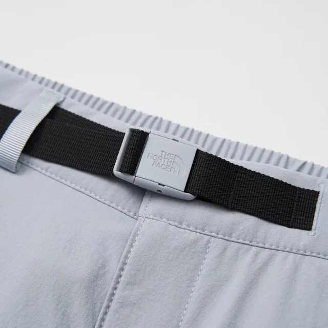 【The North Face】TNF 休閒 運動 速乾戶外徒步長褲 W TREKKER PLUS PANT - AP 女 灰 (NF0A8CJTFM2)