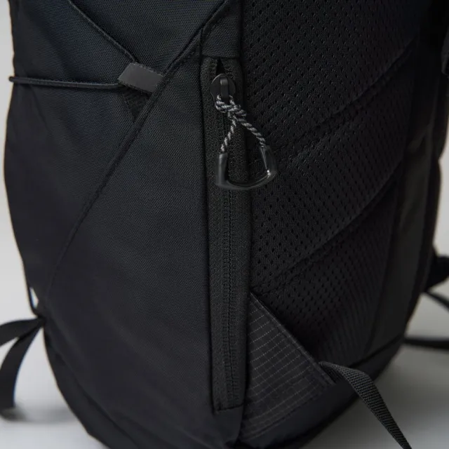 【The North Face】TNF 休閒 運動 DWR防潑水舒適背負後背包 BOREALIS TRAIL 16 男 女 黑 (NF0A8HRZJK3)