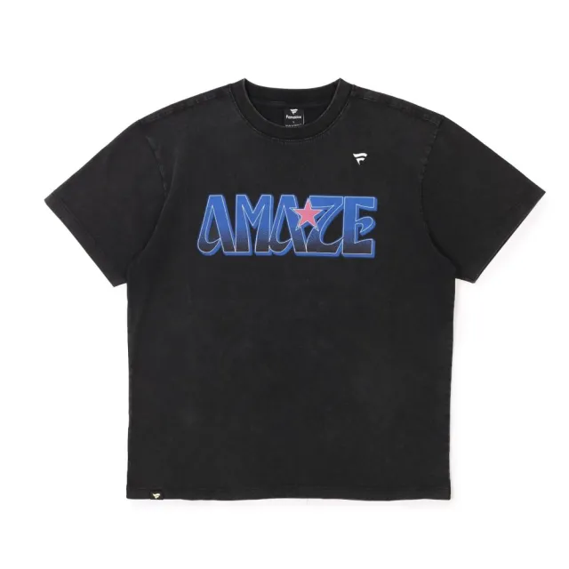 【MITCHELL & NESS】Fanatics x AMAZE 短T 水洗黑 T恤 上衣 啦啦隊 應援T