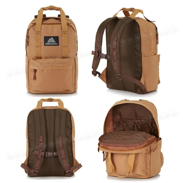 【Gregory】18L EASY PEASY DAY 後背包《焦糖棕》103868/雙肩背包/日系街包/休閒背包/登山