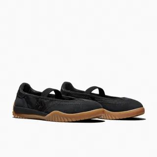 【CONVERSE】低筒 運動 休閒 德訓鞋 女鞋 鞋類 RUN STAR TRAINER BALLET FLAT SLIP BLACK(A16251C)