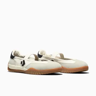 【CONVERSE】低筒 運動 休閒 德訓鞋 女鞋 RUN STAR TRAINER BALLET FLAT SLIP EGRET(A16250C)