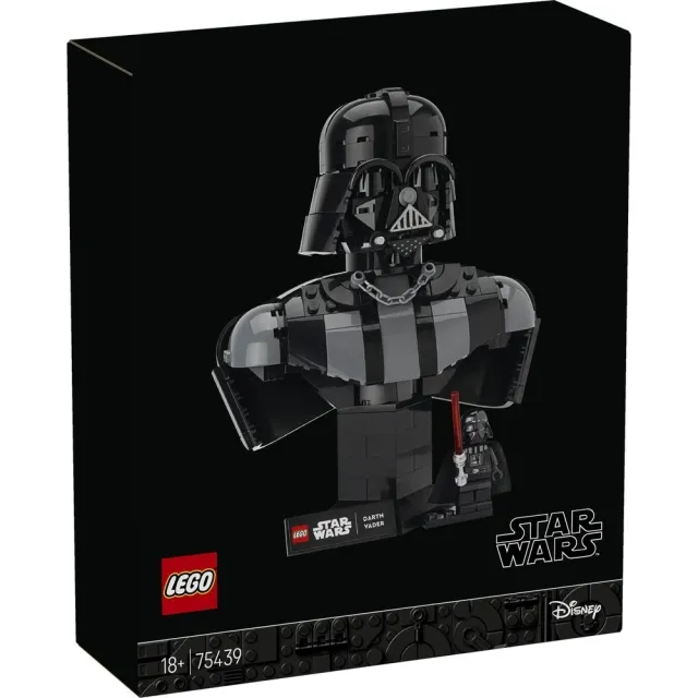 【LEGO 樂高】星際大戰系列 75439 達斯維達 胸像(禮物 星戰 居家擺設 積木)