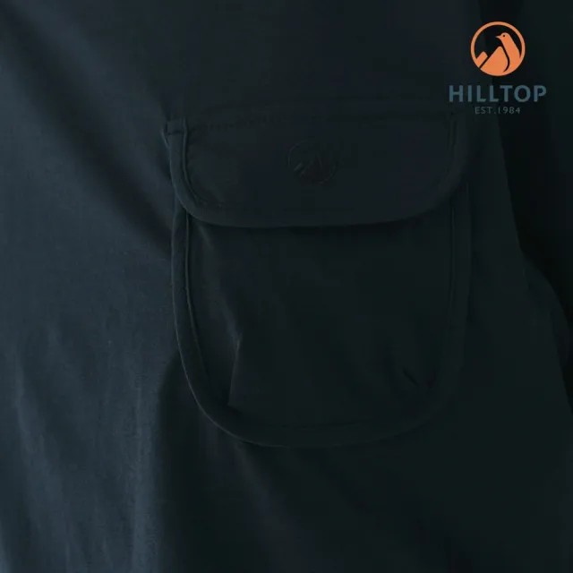【Hilltop 山頂鳥】Polygiene抗菌吸濕快乾抗UV T恤 女款 黑｜PS04XFQ3ECA0