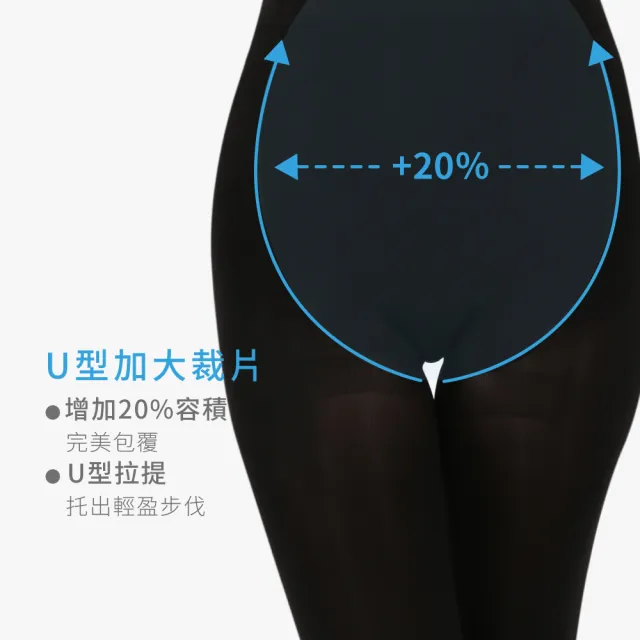 【Gennies 奇妮】彈力修身褲襪-黑(孕婦褲襪 親膚 腳底加強 超值)