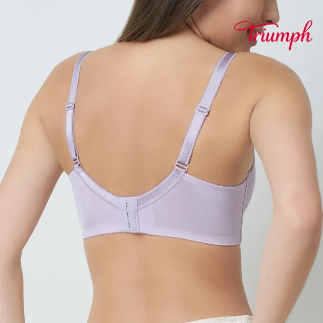 【Triumph 黛安芬】美型嚴選系列 包覆托高內衣(霧薰紫)