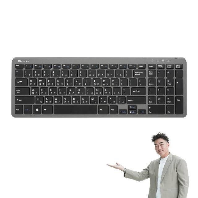 【i-Rocks】K81R 2.4GHz 無線鍵盤