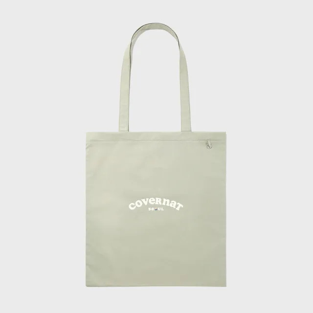【COVERNAT】Clover Heart Logo首爾限定環保購物袋(ACC購物袋 薄荷綠色)