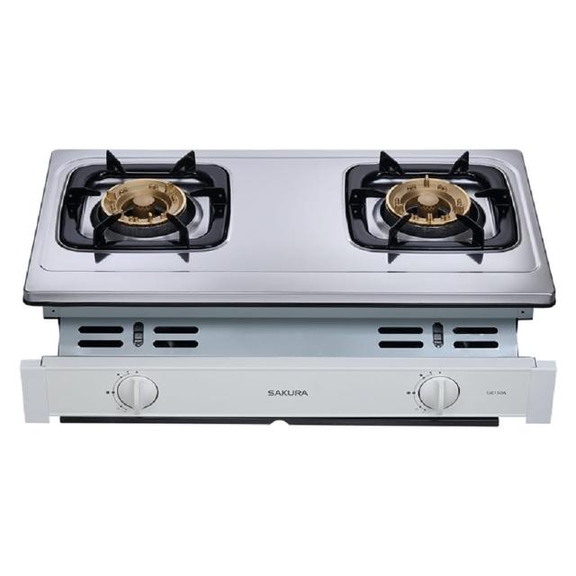 【SAKURA 櫻花】不鏽鋼傳統崁入式安全爐(G6150A 原廠保固服務 基本安裝)