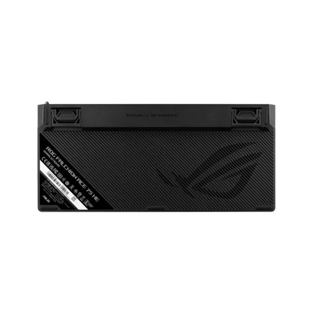【ASUS 華碩】ROG Falchion Ace 75 HE 有線磁軸電競鍵盤 - 黑色(ROG HFX V2X 磁性軸)