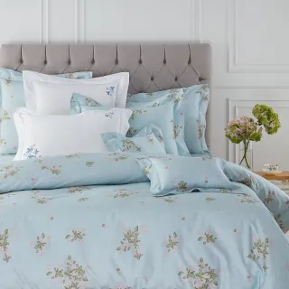 【WEDGWOOD】100%天絲/長纖棉兩用被床包枕套四件組(雙人｜印花刺繡任選)