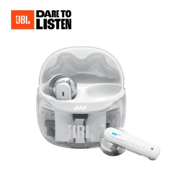 【JBL】Tune Flex 2 Ghost 特別款 真無線降噪藍牙耳機 一機兩用 樂器必備 (公司貨保證)