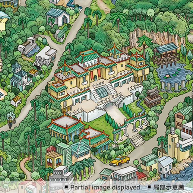 【Pintoo】Tom Parker - 台北地圖 - 拼圖 4800片