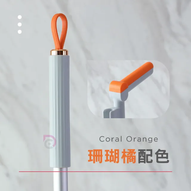 【德昌】馬上淨折疊站立不卡毛髮掃把畚斗組1組+自動夾布拖把1支(掃把/畚斗/畚箕/不卡頭髮/平拖/地板清潔)