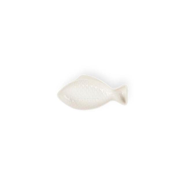 【Le Creuset】瓷器鮮魚盤-小(蛋白霜/湖水綠 2色選1)