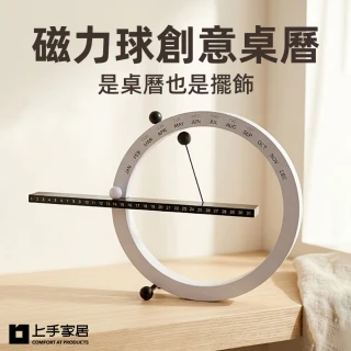 【上手家居】磁力球創意桌曆(萬年曆/月曆/小日曆/日曆)