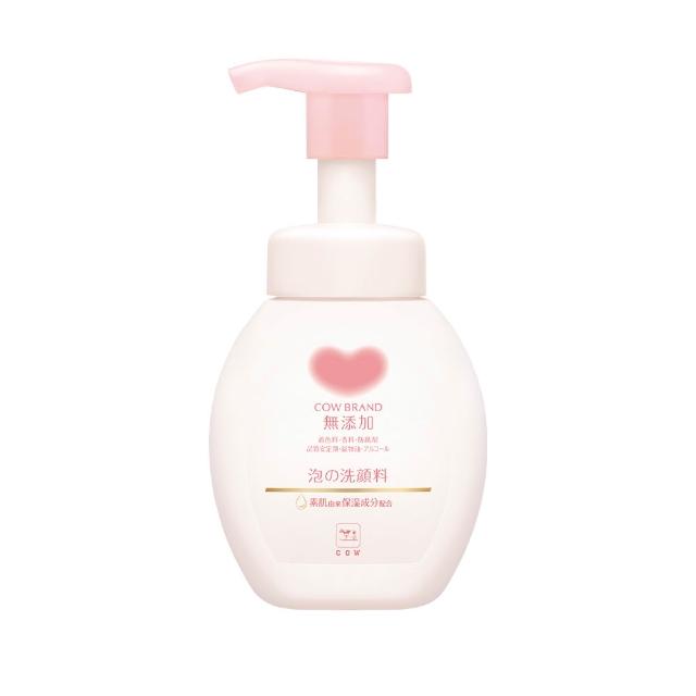 【日本牛乳石鹼】無添加泡洗顏160mL(滋潤型/無香料/無色素/無防腐劑)
