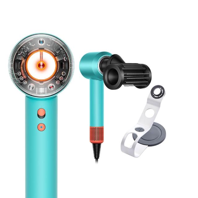 【dyson 戴森】限量福利品 HD16 Supersonic Nural™ 全新一代 智慧吹風機 溫控 負離子(綠松石)