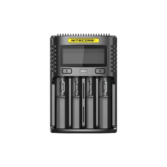 【NITECORE】電筒王 UMS4 21700 18650 USB雙槽智能快速充電器 3A 可充保護板21700