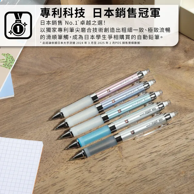 【uni】KURU TOGA 氣墊版 筆芯自旋轉自動筆 M5-858GG (0.5mm)