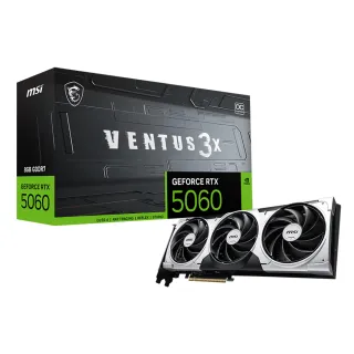 【微星】顯卡+電源組★RTX 5060 8G VENTUS 3X OC 顯示卡+微星MPG A850GS PCIE5 80 PLUS 850W 金牌電源
