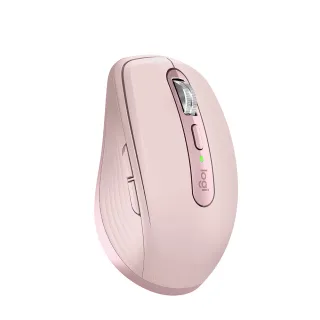 【Logitech 羅技】MX Anywhere 3S無線藍牙行動滑鼠 玫瑰粉(不附接收器)
